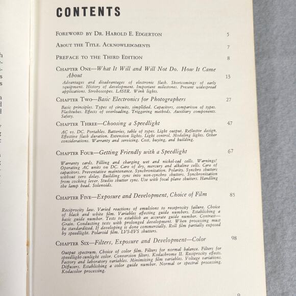 Strobe - The Lively Light Hardcover Book Howard Luray 1963 Photography Light - Picture 8 of 9